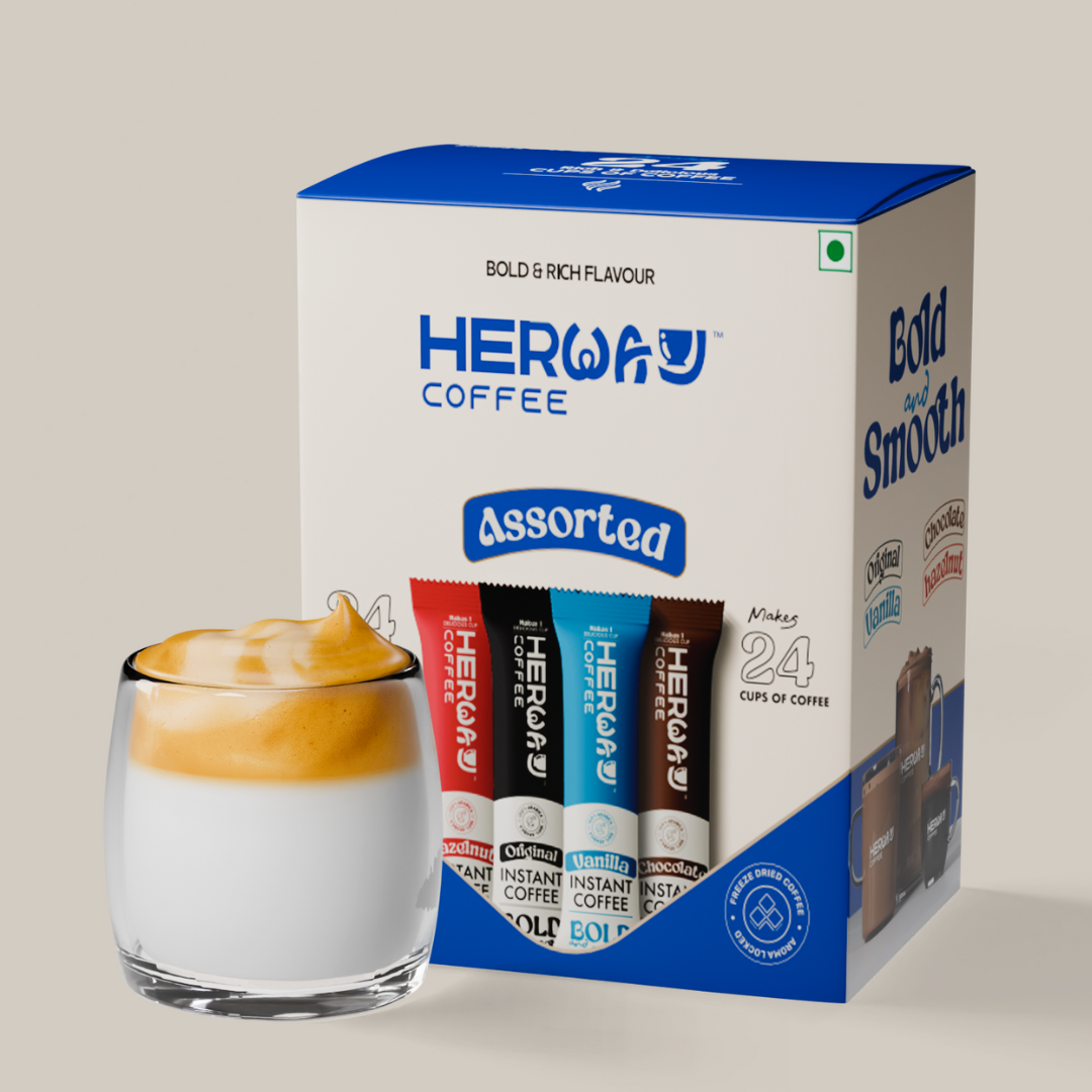 Assorted Instant Coffee Sachets -24 Sachets | 48 grams